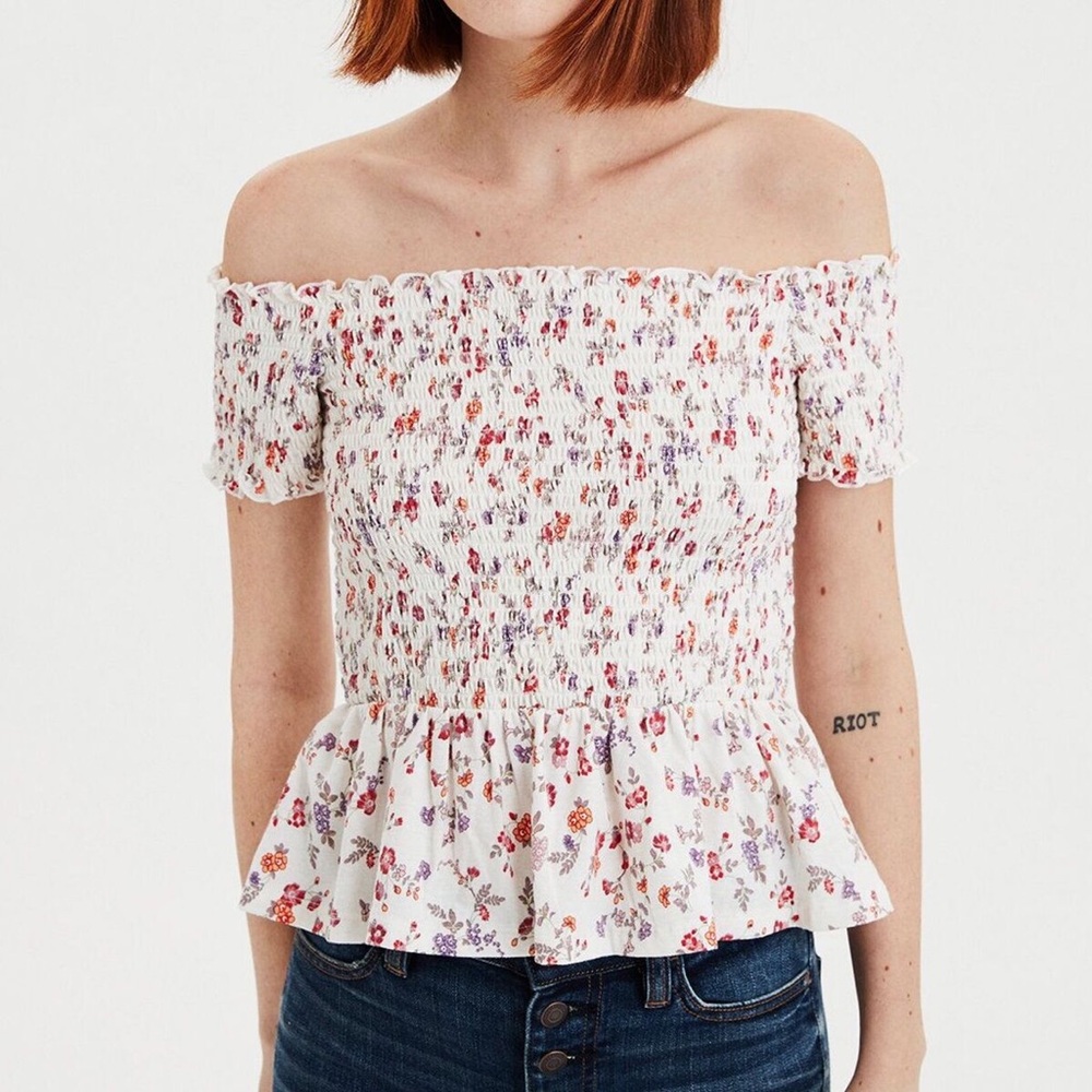 American Eagle Off The Shoulder Top
